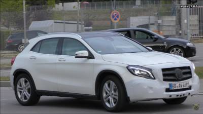 2017年Benz GLA測試車影片釋出