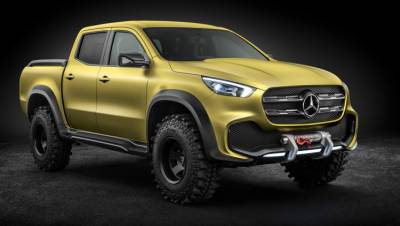 Benz貨卡問世 X Class Pickup Concept 來啦