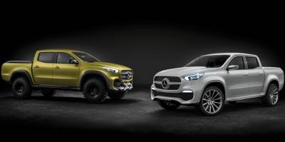 Benz貨卡問世 X Class Pickup Concept 來啦