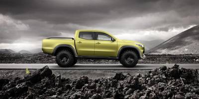 Benz貨卡問世 X Class Pickup Concept 來啦