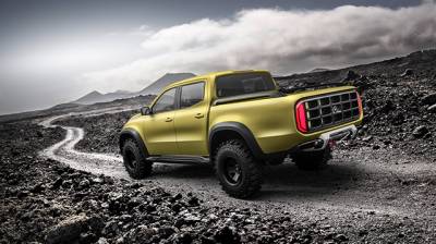 Benz貨卡問世 X Class Pickup Concept 來啦