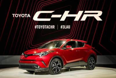 小型跨界休旅Toyota C-HR 美規版洛杉磯正式登場