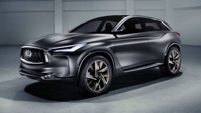 INFINTI QX50即將正式量產，將在底特律車展曝光