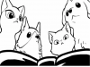 來自Youtube的“:3 Hellopet”用戶專門製作寵物為主角的黑白動畫，畫風和劇情都只有一個