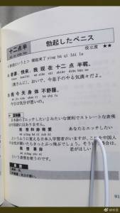 這是什麼「18禁 的中文課本」啊！日本朋友拿在地「中文教材」問問題，網友一看崩潰：我都不好意思解釋了....