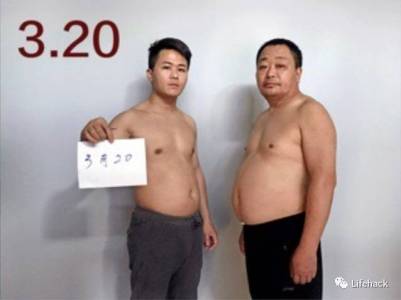 6個月肉圓變型男，這對健身父子火了