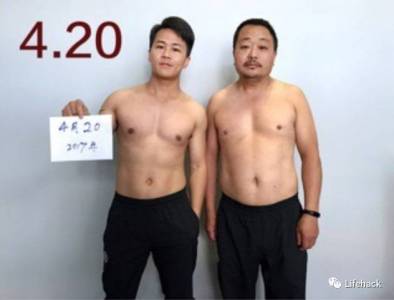 6個月肉圓變型男，這對健身父子火了