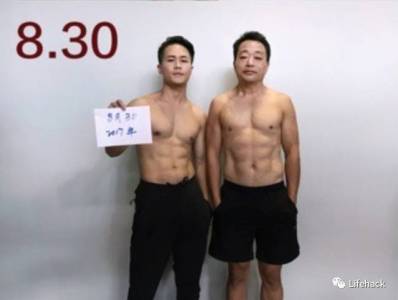 6個月肉圓變型男，這對健身父子火了