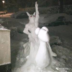 一場東京暴雪，一夜之間日本人民堆雪人的腦洞再！也！關！不！住！了！