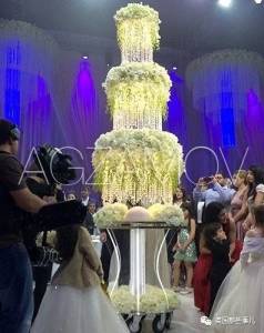 100萬一個的結婚蛋糕是怎樣的？ 感覺貧窮限制了我的想象力...