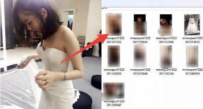 正妹新娘搞上婚攝，婚紗照和「高清無碼照」竟然不小心一起寄給新郎‥‥網友「綠光罩頂！」