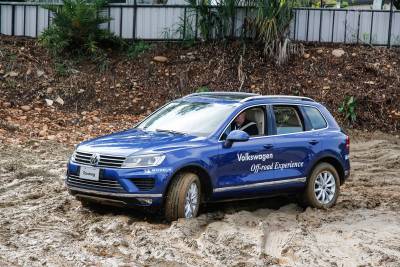 沙漠騎士性能展現 Volkswagen Touareg挑戰越野艱困地形