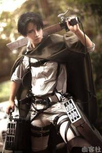 果然是西方面孔來玩cosplay比較好嗎《進擊的巨人》