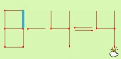 這道「6+4=4」數學題意外的難倒全台灣人！只要移動「一根火柴」就是正確答案，可惜90 的人全猜錯了...