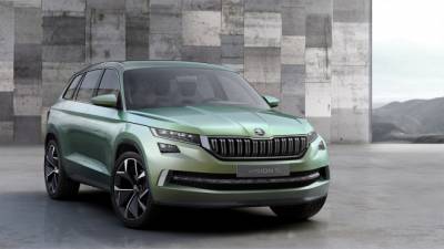 日內瓦車展預報-Skoda VisionS Design Study