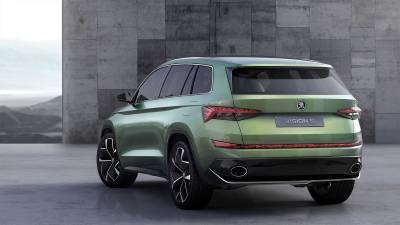 日內瓦車展預報-Skoda VisionS Design Study