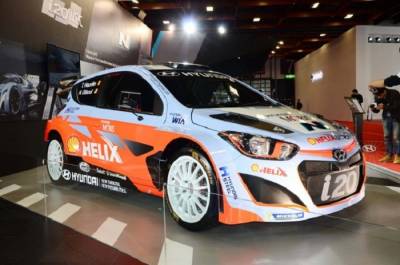 拉力賽道競速機器Hyundai i20 WRC