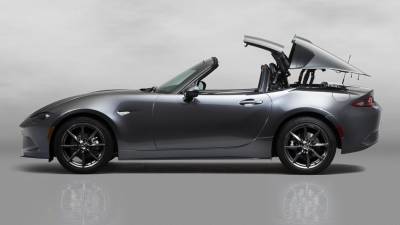 Mazda MX-5 RF上空「硬頂」問世，Targa設計成焦點！ 內附影音