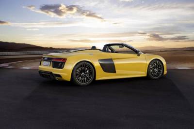 阿爸上空見人了！Audi R8 Spyder V10於紐約車展正式亮相！