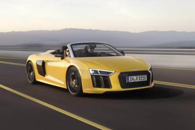 阿爸上空見人了！Audi R8 Spyder V10於紐約車展正式亮相！