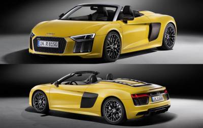 阿爸上空見人了！Audi R8 Spyder V10於紐約車展正式亮相！