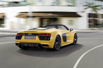 阿爸上空見人了！Audi R8 Spyder V10於紐約車展正式亮相！