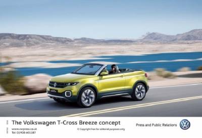 大膽示愛VW T-Cross Breeze Concept