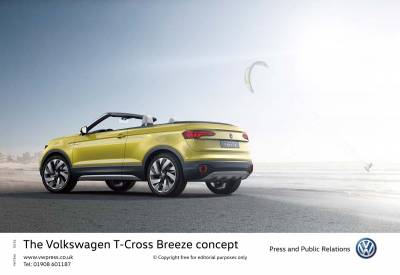 大膽示愛VW T-Cross Breeze Concept