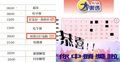 中了！樂透6億得主超幸運，沒想到他中獎後的「時間作息表」流出後，嚇死所有人！